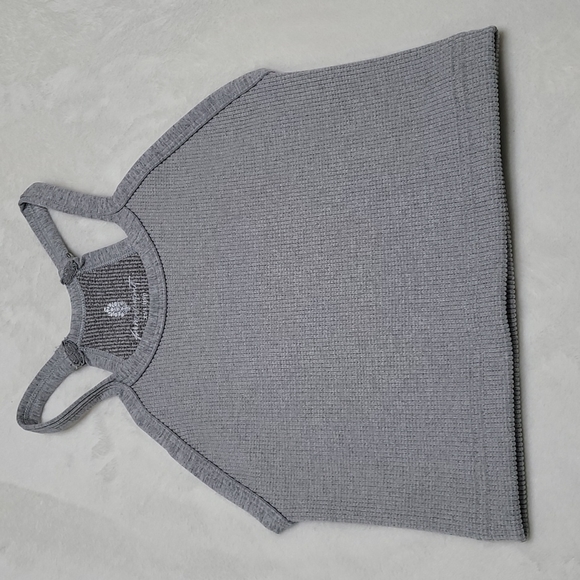 FP Movement Happiness Runs Cropped Ribbed Tank Top Heather Grey X-small/Small - Picture 8 of 14